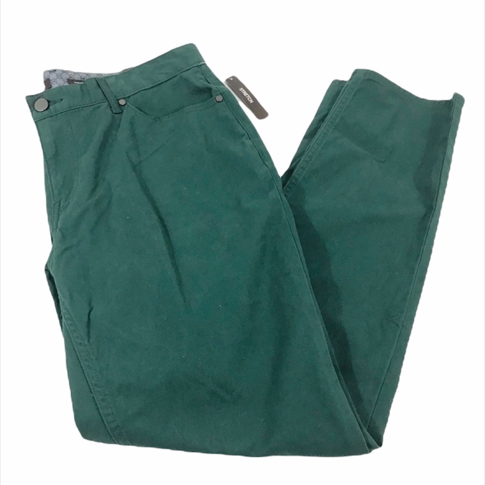 Michael Kors Parker Slim Pants, Spruce Green, 34/30